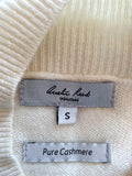 Austin Reed Signature Cream Cashmere Jumper Size S - Whispers Dress Agency - Sold - 4