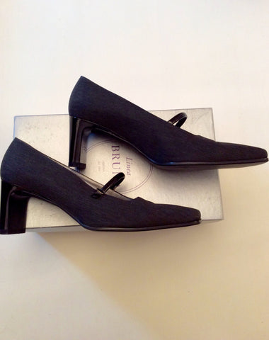Italian Made Di Sandro Grey & Black Mary Jane Heels Size 6/39 - Whispers Dress Agency - Sold - 3