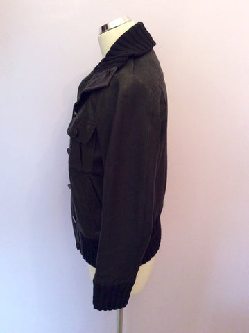 Whistles Black Leather Jacket Size 10 - Whispers Dress Agency - Sold - 2
