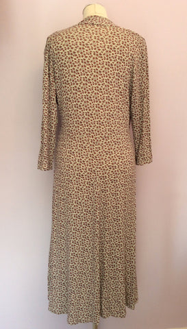 Cotswold Collection Print Stretch Jersey Dress Size M - Whispers Dress Agency - Womens Dresses - 2