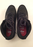 Firetrap Black Leather Lace Up Rhino Boots Size 11.5/46.5 - Whispers Dress Agency - Sold - 5