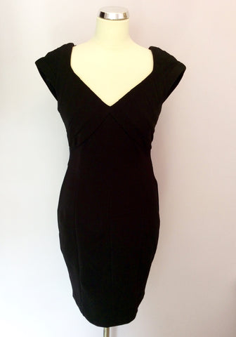 ZARA BLACK WIGGLE PENCIL DRESS SIZE M - Whispers Dress Agency - Sold - 1