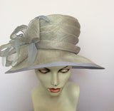 Hat Company Light Blue Formal Hat - Whispers Dress Agency - Womens Formal Hats & Fascinators - 2