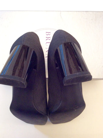 Italian Made Di Sandro Grey & Black Mary Jane Heels Size 6/39 - Whispers Dress Agency - Sold - 5