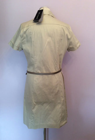 Brand New Marks & Spencer Autograph Beige Shirt Dress Size 14 - Whispers Dress Agency - Sold - 2
