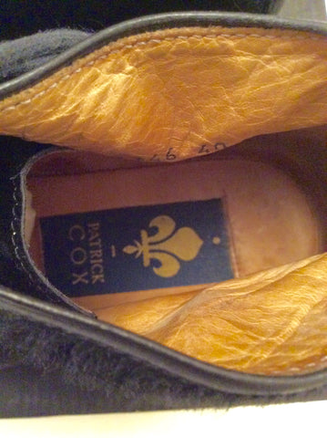 Patrick Cox Black Pony Skin Lace Up Chukka Boots Size 7/40 - Whispers Dress Agency - Mens Boots - 5