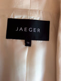 Jaeger Ivory Linen & Silk Crop Jacket Size 14 - Whispers Dress Agency - Womens Coats & Jackets - 4