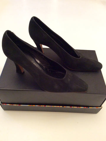 Vintage Pellini Black Suede Heels Size 5/38 - Whispers Dress Agency - Sold - 3