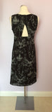 Firetrap Black Skull & Chains Print Dress Size M - Whispers Dress Agency - Sold - 4