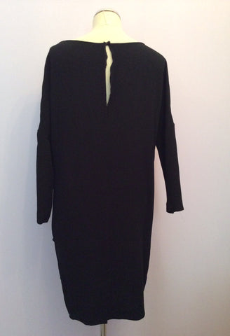 Day By Birger Et Mikkelsen Black Cut Out Front Shift Dress Size 40 UK 14 - Whispers Dress Agency - Sold - 4