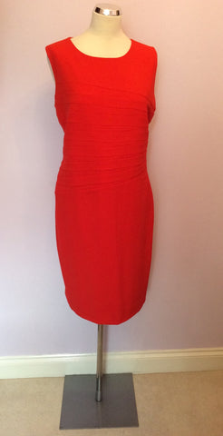 Brand New Episode Red Pencil Dress Size 18 - Whispers Dress Agency - Sold - 1