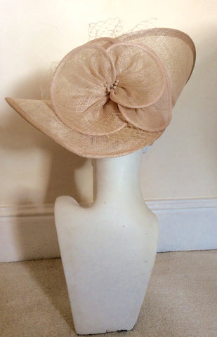 Brand New Fischers Natural Flower Trim Shaped Hat On Head Band - Whispers Dress Agency - Sold - 4