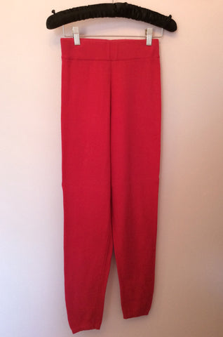 Vintage United Colours Of Benetton Hot Pink Jumper & Trousers Suit Size M - Whispers Dress Agency - Sold - 4