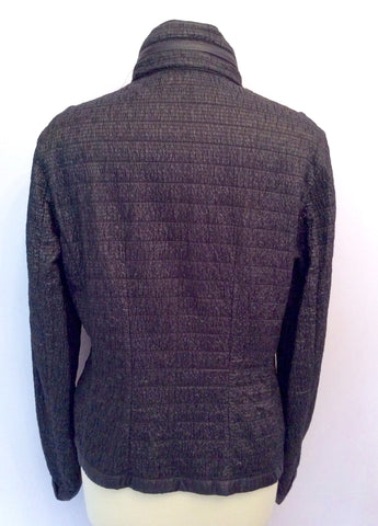 Moncler Black Smocked 'Glacier' Jacket Size 4/XL - Whispers Dress Agency - Sold - 6