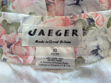 Vintage Jaeger Pale Pink, Blue & Green Floral Print Blouse & Skirt Size 10 - Whispers Dress Agency - Womens Vintage - 5