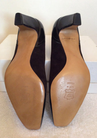 Brand New Peter Kaiser Brown Leather & Suede Court Shoes Size 6/39 - Whispers Dress Agency - Sold - 5