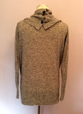 Religion Grey Cowl Neck Cardigan Size 10/S - Whispers Dress Agency - Sold - 3