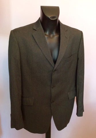 Moss Dark Grey Suit Size 42L/36W/32L - Whispers Dress Agency - Mens Suits & Tailoring - 2