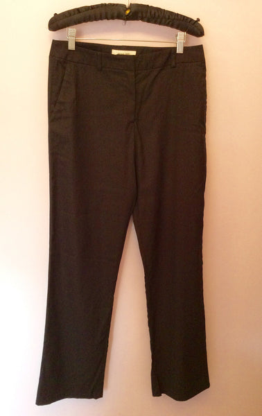 Nicole Farhi Black Wool Trousers Size 12 - Whispers Dress Agency - Sold - 1