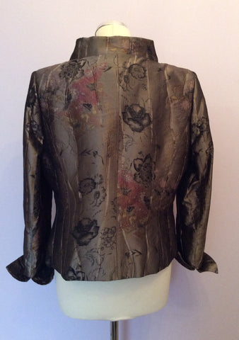 Presen De Luxe Brown Jacket, Top & Long Skirt Suit Size 14/16 - Whispers Dress Agency - Sold - 4