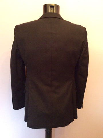 DKNY Dark Blue Wool Blend Suit Jacket Size 36S - Whispers Dress Agency - Mens Suits & Tailoring - 2