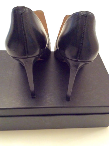 Nine West Black Leather Heels Size 7/40 - Whispers Dress Agency - Womens Heels - 3