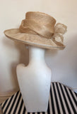 Brand New Straw Bow Trim Formal Hat - Whispers Dress Agency - Womens Formal Hats & Fascinators - 3