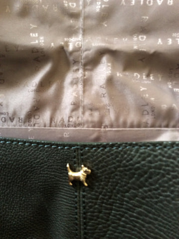 Radley Dark Grey Leather Grosvenor Shoulder Bag - Whispers Dress Agency - Sold - 4