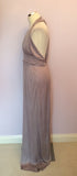 Temperley Mauve Long Evening Dress Size 10 - Whispers Dress Agency - Womens Dresses - 3