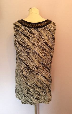 Marks & Spencer Autograph Brown Print Tunic Top Size 20 - Whispers Dress Agency - Womens Tops - 2