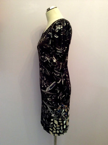 Brand New Leila Shams Broken Glass Design Dress Size L - Whispers Dress Agency - Womens Dresses - 3
