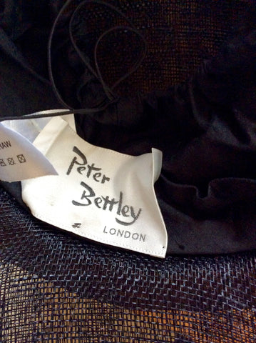 Peter Bettley Black Bow Trim Formal Hat - Whispers Dress Agency - Womens Formal Hats & Fascinators - 4