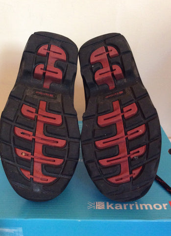 Karrimor Junior Black / Red Suede Snow / Walking Boots Size 12 - Whispers Dress Agency - Boys Footwear - 5