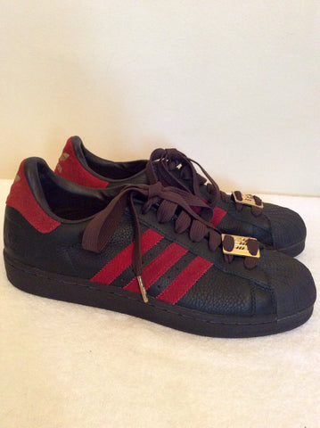 New Rare 35th Anniversary Limited Edition Ian Brown Adidas Trainers Size 8.5/42.5 - Whispers Dress Agency - Sold - 3