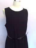 Diamond By Julien Macdonald Long Black Dress Size 18 - Whispers Dress Agency - Sold - 2