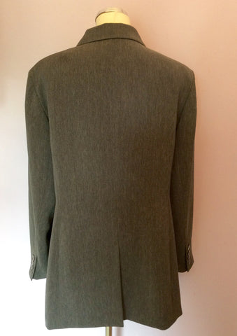 Vintage Jaeger Grey Double Breasted Jacket Size 18 - Whispers Dress Agency - Sold - 2