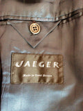 Jaeger Dark Blue Linen & Silk Suit Size 40S/ 32W/ 31L - Whispers Dress Agency - Sold - 4