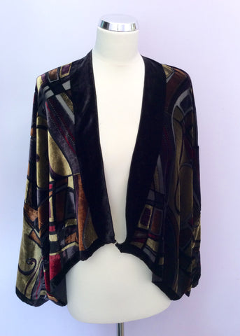 Besarani Collection London Multi Coloured Jacket/ Top & Scarf One Size - Whispers Dress Agency - Sold - 2
