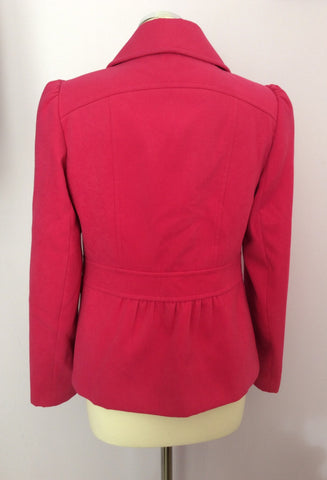 Marks & Spencer Fushia Pink Jacket Size 10 - Whispers Dress Agency - Womens Coats & Jackets - 3