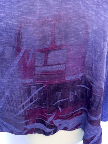 Obsession Purple Oversize Fine Knit Jumper One Size - Whispers Dress Agency - Womens Knitwear - 2