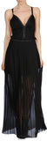 Brand New Diesel D-Furcass-A Black Pleated Maxi Dress Size XL - Whispers Dress Agency - Womens Dresses - 4