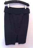 La Perla Black Jacket & Belted Skirt Suit Size 42 UK 10 - Whispers Dress Agency - Sold - 8