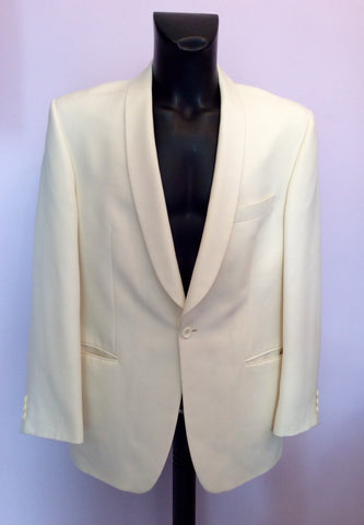 Varteks International Ivory Suit Jacket Size 40R - Whispers Dress Agency - Sold - 1