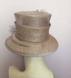 Alicia Boom Pale Lilac / Mauve Feather Trim Formal Hat - Whispers Dress Agency - Womens Formal Hats & Fascinators - 4