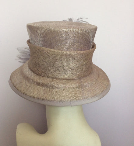Alicia Boom Pale Lilac / Mauve Feather Trim Formal Hat - Whispers Dress Agency - Womens Formal Hats & Fascinators - 4
