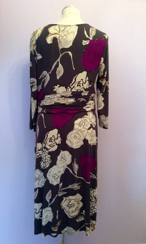 Fenn Wright Manson Print Stretch Jersey Dress Size 14 - Whispers Dress Agency - Sold - 3