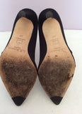 LK Bennett Black Satin Heels Size 6/39 - Whispers Dress Agency - Sold - 6