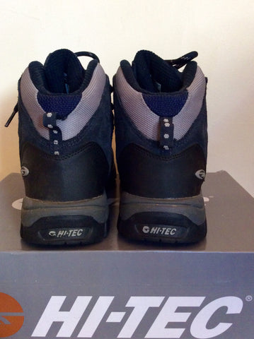 Hi Tec Navy,Grey & Charcoal Waterproof Walking Boots Size 7/40 - Whispers Dress Agency - Sold - 4