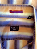Paul Smith Stripe Cotton Shirt Size 16" - Whispers Dress Agency - Mens Formal Shirts - 2
