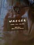 JAEGER CHARCOAL GREY CHECK WOOL SUIT SIZE 40R/36W - Whispers Dress Agency - Mens Suits & Tailoring - 5